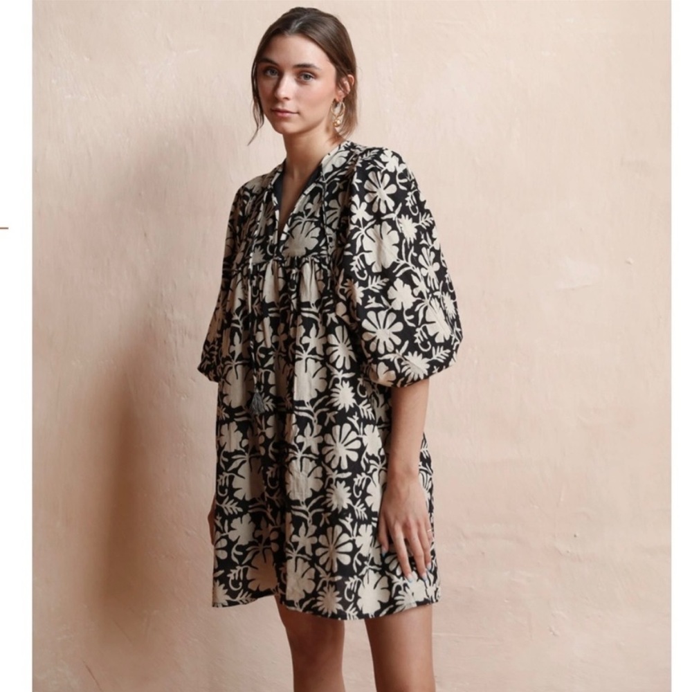 Mille dress, Daisy dress in nightbloom. Xs